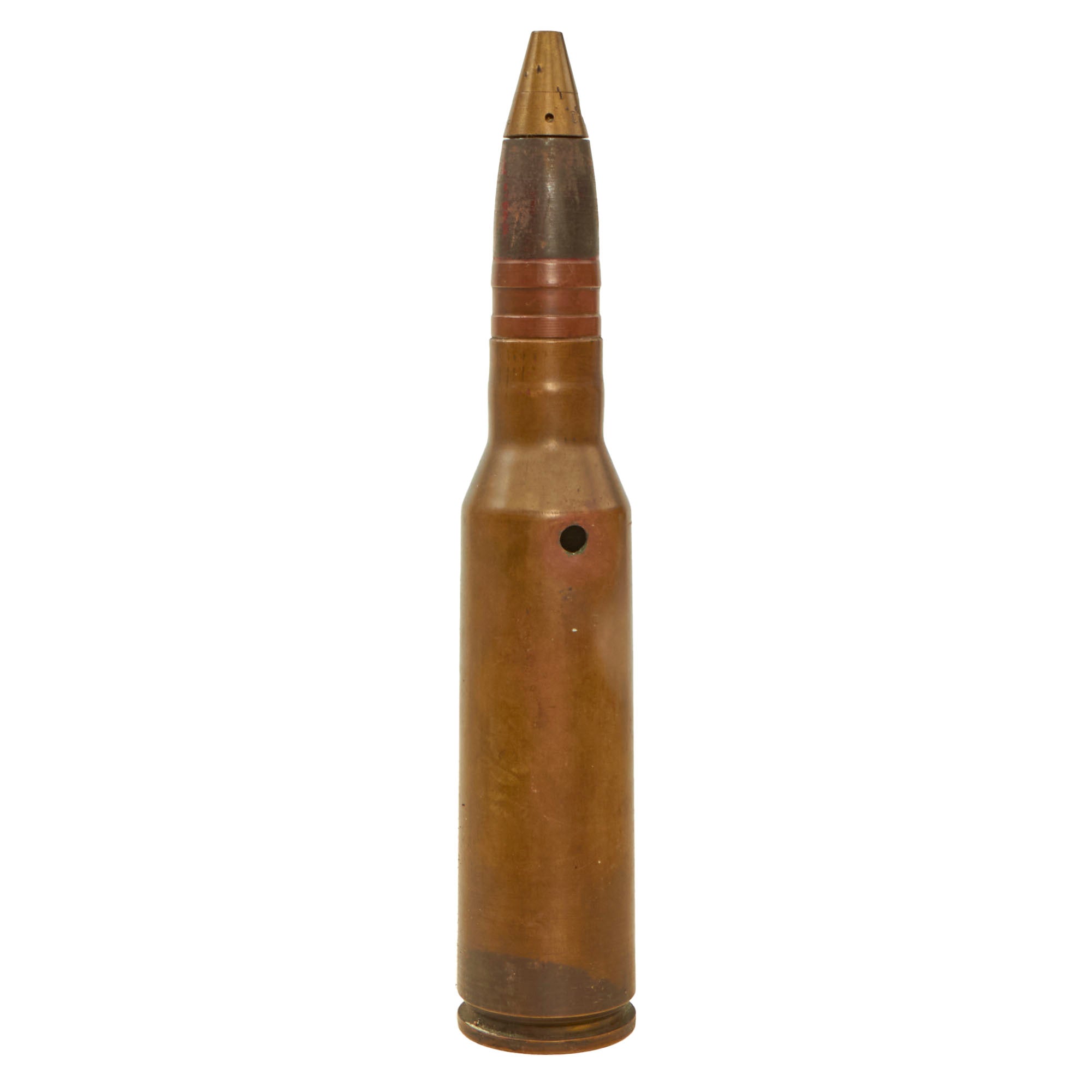 11/25.50○Japanese Military Cartridge Han Original Japanese WWII Imperial Japanese Navy INERT 25mm High