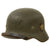 Original German WWII Named Double Decal NSDAP Civic Police M35 Steel Combat Helmet with 55cm Liner & Chinstrap - Size 62 Shell Original Items