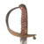 Original U.S. Civil War M-1850 Style German Imported Non-Regulation Foot Officer’s Sword and Scabbard Painted Gold for GAR Hall - Rare Eagle Variant on Basket Original Items