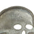 Original Rare German WWII SS Totenkopf Skull Badge for Visor Caps by Overhoff & Cie of Lüdenscheid - RZM M1/24 - Schutzstaffel Original Items