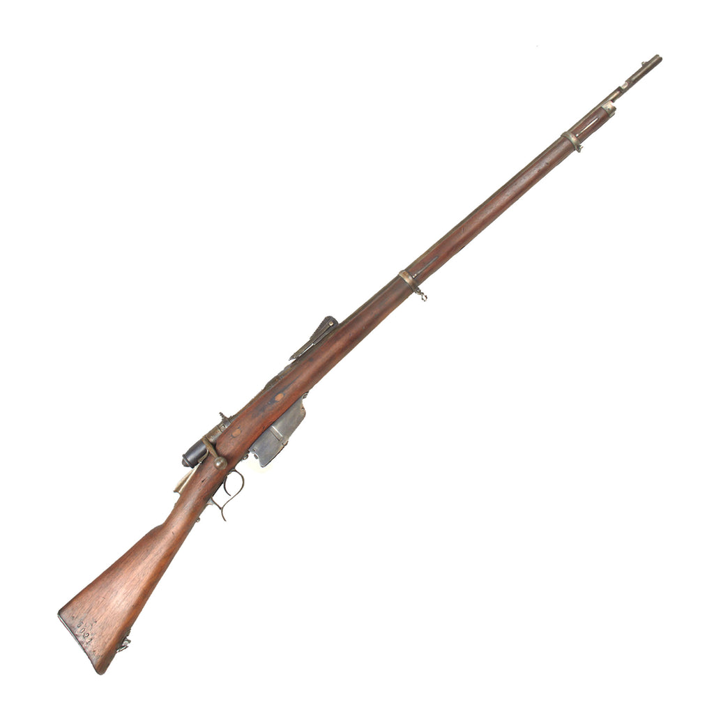 Original Italian Vetterli M1870/87/15 Infantry Rifle Serial VU.7833 by Torre Annunziata Converted to 6.5mm - Dated 1884 Original Items