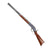 Original U.S. Winchester Model 1873 .44-40 Repeating Rifle Made in 1895 with 24" Octagonal Barrel and Peep Sight - Professionally Restored - Serial 496672B Original Items