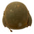 Original U.S. WWII USAAF Bomber Crew M3 Steel FLAK Helmet Original Items