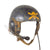 Original U.S. Gulf War Desert Storm CVC DH-132A Tanker Helmet by Gentex with Black Paint & Period Skull & Crossbones Artwork - Dated 1978 Original Items