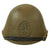 Original Netherlands WWII Dutch M34 Steel Helmet With Badge and Original Paint - Complete Original Items
