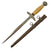Original WWII German 2nd Model Luftwaffe Dagger with Scabbard - Unmarked Blade Original Items