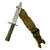 Original U.S. Cold War / GWoT M9 Phrobis III Fixed Blade Combat Knife with M10 Wire Cutter Scabbard Original Items