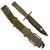 Original U.S. Cold War / GWoT M9 Lan-Cay Bayonet with M10 Wire Cutter Scabbard Original Items