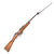 Original Antique Italian Moschetto Modello 1891 Carcano Carbine Serial D 6970 with Folding Bayonet - Dated 1894