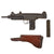 Original Israeli Six-Day War UZI Display Submachine Gun dated 1961 with Wood Stock & Magazine - Serial 83371 Original Items