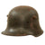 Original Imperial German WWI M16 Stahlhelm Helmet with M17 Liner Band & Replacement Liner Pads - Ventilation Lug Filled - Marked BF62 Original Items