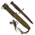 Original U.S. WWII M4 Bayonet by PAL for the M1 Carbine with Vietnam War M8A1 Scabbard & Rare Molded Rubber Handle Original Items