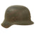 Original German WWII Heer Army M42 Single Decal Helmet with 1943 Dated 59cm Liner - Stamped hkp66 Original Items