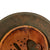Original German WWII Heer Army M42 Single Decal Helmet with 1943 Dated 59cm Liner - Stamped hkp66 Original Items