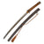 Original Japanese WWII Shin-Gunto Wakizashi Pilot's Short Sword with Airplane Menuki and Steel Scabbard