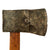 Original U.S. / British Early Revolutionary War era Colonial Blacksmith Hand Wrought & Riveted Felling Axe with Period-Replaced Haft Original Items
