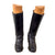 Original German WWII Officer's Tall Black Leather Jackboot Riding Boots with Partial Boot Trees Original Items