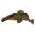 Original U.S. WWII Small Fragment of Japanese Kamikaze Zero Plane Recovered by Soldier in New Guinea Original Items
