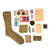 Original U.S. WWII Personal Effect Items Lot Including Ulster Pocket Knife, Poker Chips in Box & M1 Garand Field Manual Original Items