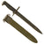 Original U.S. WWII M1 Garand 10 inch Bayonet by Utica Cutlery with M7 Scabbard Original Items