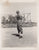 Original U.S. WWII Sports Lot with Two AAF Baseball Trophies & Framed AAF Baseball Photo - Loose Photos & Baseball Digest Original Items