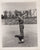 Original U.S. WWII Sports Lot with Two AAF Baseball Trophies & Framed AAF Baseball Photo - Loose Photos & Baseball Digest Original Items