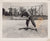 Original U.S. WWII Sports Lot with Two AAF Baseball Trophies & Framed AAF Baseball Photo - Loose Photos & Baseball Digest Original Items