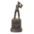 Original U.S. WWII Sports Lot with Two AAF Baseball Trophies & Framed AAF Baseball Photo - Loose Photos & Baseball Digest Original Items