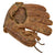 Original U.S. WWII Army Special Services Marked Baseball Bat by Hillerich & Bradsby Co. & Catcher’s Glove Mitt by Goldsmith Original Items