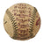 Original Canadian WWII 106th Coastal Artillery Battery Signed & Painted Softball by Spalding - 1944 Champions of “Botwoob” Area Original Items