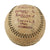 Original Canadian WWII 106th Coastal Artillery Battery Signed & Painted Softball by Spalding - 1944 Champions of “Botwoob” Area Original Items