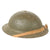Original U.S. WWII Named & Complete M1917A1 Kelly Helmet with Textured Paint & Inscription Original Items