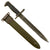 Original U.S. WWII M1 Garand 10 inch Bayonet by Utica Cutlery with M7 Scabbard Original Items