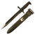 Original U.S. WWII M1 Garand 10 inch Bayonet by Union, Fork & Hoe with M7 Scabbard Original Items