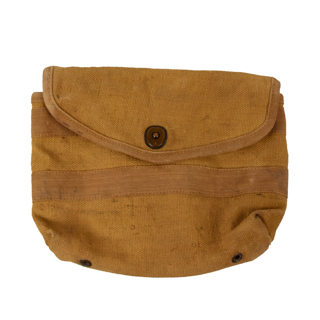 Original U.S. WWI M1918 Shotgun Shell Ammunition Carry Case For M1897 Trench Gun by OMO - Dated March 1918 Original Items