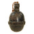 Original German WWI Model 1917 n/A Inert Egg Hand Fragmentation Grenade - Eierhandgranate Original Items