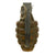 Original U.S. WWII Inert MkII Pineapple Grenade with Yellow Ring with M200A1 Fuze Original Items