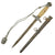 Original WWII German 2nd Model Luftwaffe Dagger by F. W. Höller of Solingen with Scabbard and Portepee Original Items