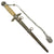 Original WWII German 2nd Model Luftwaffe Dagger by F. W. Höller of Solingen with Scabbard and Portepee Original Items