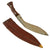 Original British WWII 1945-Dated MkII Pattern Kukri with Hard 1944-Dated Leather Scabbard Original Items