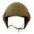 Original U.S. WWII USAAF Bomber Crew M5 Steel FLAK Helmet with Liner and Chinstrap Original Items