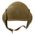 Original U.S. WWII USAAF Bomber Crew M5 Steel FLAK Helmet with Liner and Chinstrap Original Items