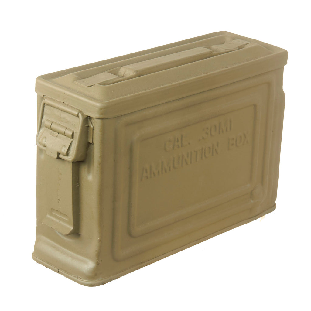 Original Rubber Film Prop GI .30 Cal Ammunition Box as Used in Band of Brothers (2001) Original Items