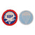 Original U.S. Band of Brothers Airborne 82nd & 101st Airborne Division Patches & Overseas Cap Badges Used in Show - 5 Items Total