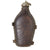 Original Swiss M1881 Leather-Covered Glass Canteen with Retained Cork - Scarce Original Items