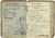 Original German WWII Soldbuch Soldier Identity & Payment Book for Lt. Erich Schultze - Fought on Both Eastern and Western Fronts Original Items