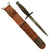Original U.S. WWII First Special Service Force Devil’s Brigade V-42 Stiletto Fighting Knife by W. R. Case & Sons Cutlery Co. With Correct Sheath - From Collection of American Edged Weapon Museum Original Items