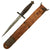 Original U.S. WWII First Special Service Force Devil’s Brigade V-42 Stiletto Fighting Knife by W. R. Case & Sons Cutlery Co. With Correct Sheath - From Collection of American Edged Weapon Museum Original Items