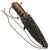 Original U.S. Vietnam War Richard Batson Large Size Ranger Fighting Knife Serial 301 in Correct Leather Sheath by Gutcher - Extremely Rare Original Items