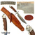 DRAFT Original U.S. Cold War Richard Batson 1983-Dated Ranger Etched Fighting Knife in Correct Leather Sheath by Gutcher with Sharpening Rod - Extremely Rare Original Items